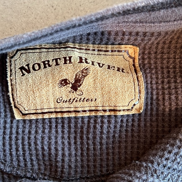 North River Outfitters Long Sleeve Henley XL - Picture 4 of 4